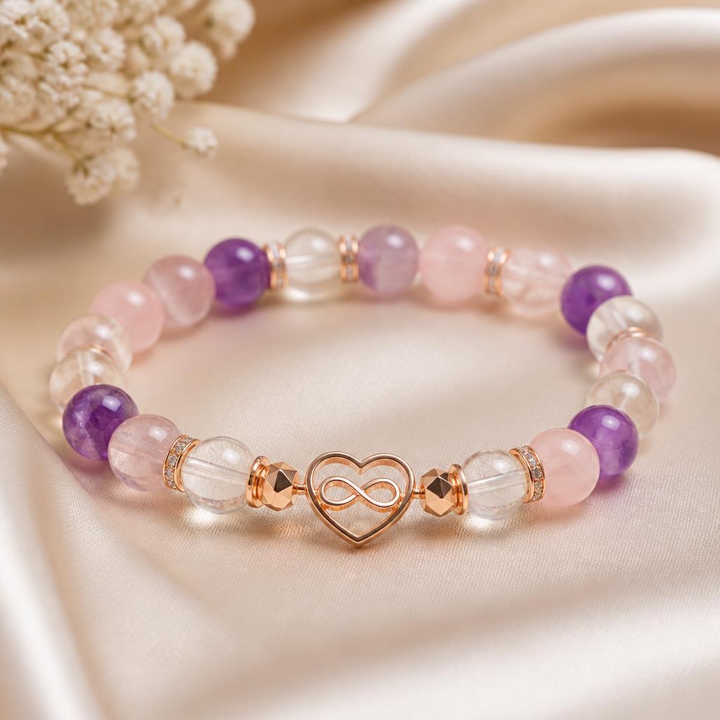 Mixed Crystal Bracelets
